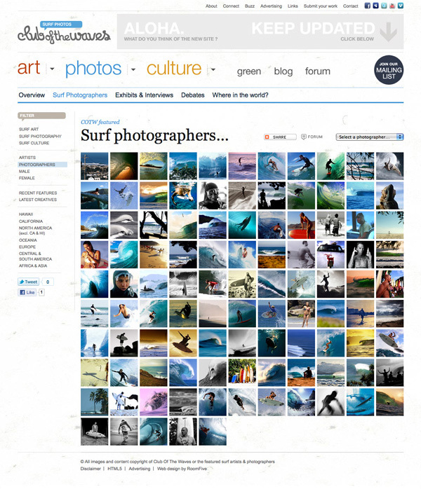 Club Of The Waves - Featured Photographers
